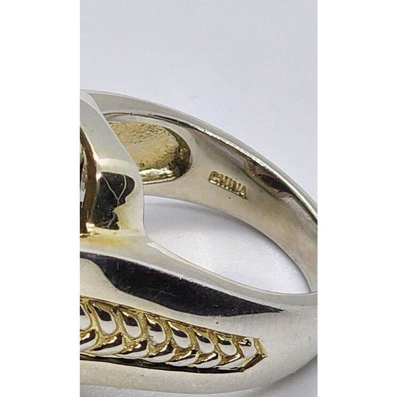 925 STERLING SILVER QUARTZ RING SIZE 7 - Picture 4 of 6